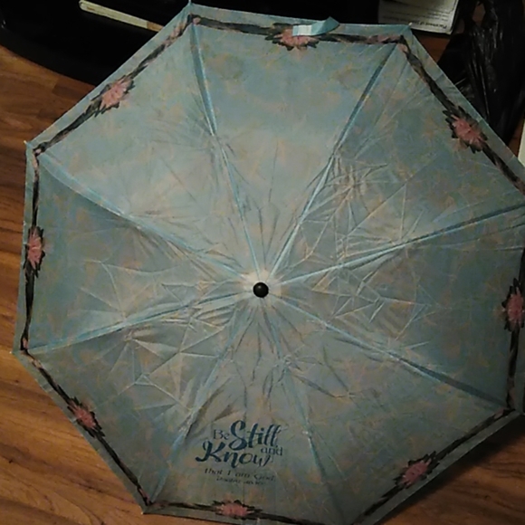 Umbrella- Be Still, and Know that I am God. Psalm - Picture 1 of 5